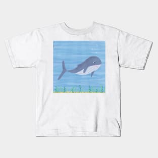 Whale in the ocean Kids T-Shirt